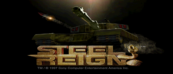 Steel Reign Title Screen